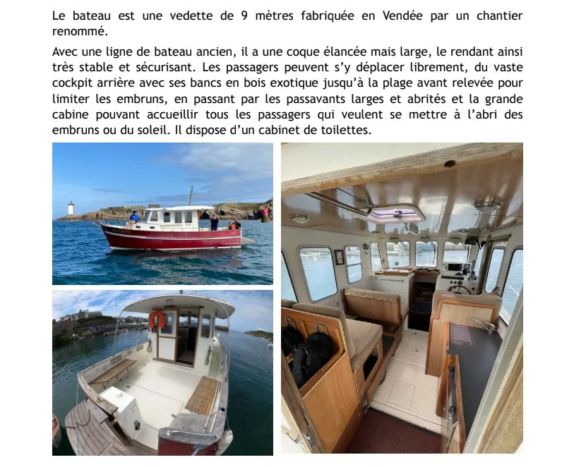 Balade au parc marin - activités et expérience avec partenaire des Gîtes de Fabie