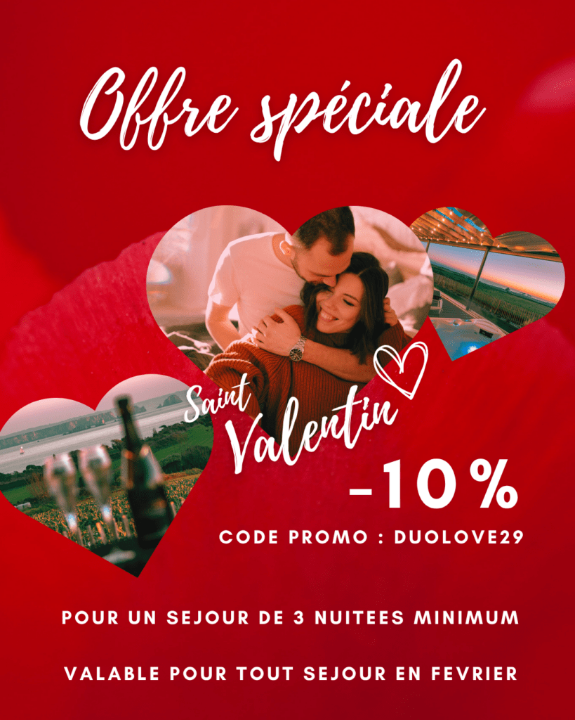 offre spéciale saint valientin - les gites de Fabie