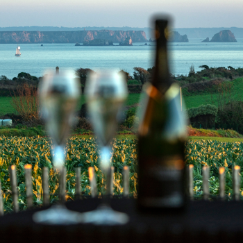 vue mer les gites de fabie plougonvelin
